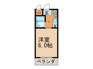 シャトーＨＡＭＡＤＡの物件間取画像